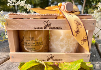 Honig-Kerzen-Geschenk