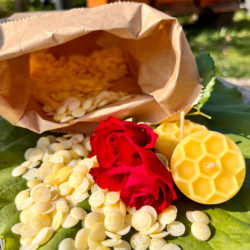 Bienenwachspastillen zur Kerzenherstellung, 100g und 500g
