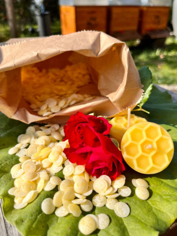 Bienenwachspastillen zur Kerzenherstellung, 100g und 500g