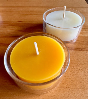Teelichter und Maxi-Teelichter ohne Motive